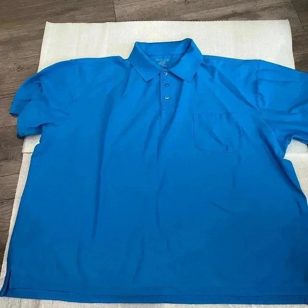 [3XT/3TGL] Britches Blue Polo  shirt